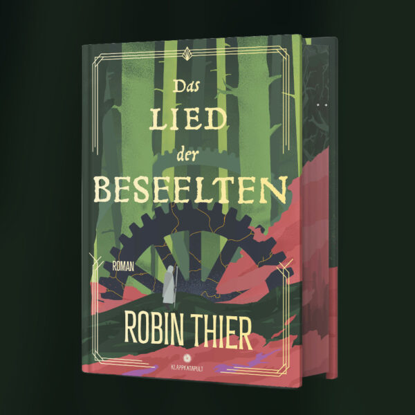 Das Buchcover mit Farbschnitt