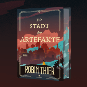 Die Stadt der Artefakte als gebundenes Buch mit Farbschnitt (Teil 2 der Seelenkn&uuml;pfer Dilogie)